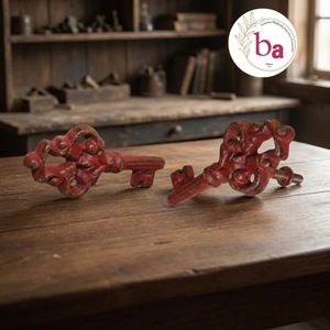 Ba Cast Iron Modern Furniture <b>Handles</b> Novelty Shape Treasury <b>Cabinet</b> Knobs Durable for Drawer <b>Bathroom</b> Living Room - Product Image 1
