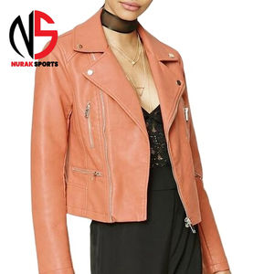 Chaquetas de Cuero para Mujer al por Mayor, Chaqueta de Cuero PU de Moda para Mujer, Chaquetas de Cuero de Alta Calidad para Mujer en Nurak en 2026 - Product Image 1