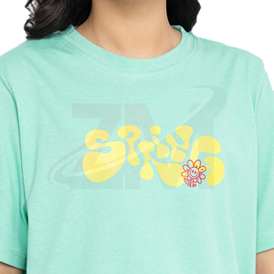 Camiseta Oversize 100% Algodón para Mujer, Básica, Holgada, de Manga Corta, Suave, Lisa, para Verano - Product Image 5