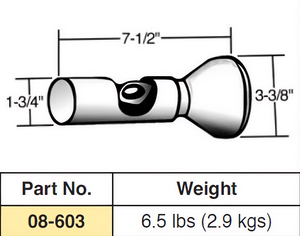 <b>Precision</b> Heavy-Duty Pneumatic Bucking Bars for Solid Riveting Operations - Product Image 1
