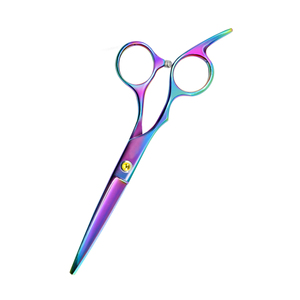 กรรไกรตัดผมมืออาชีพสั่งทำพิเศษ ดีไซน์ทันสมัย ใบมีดสแตนเลสคมกริบ ขนาดกลาง สำหรับคนถนัดซ้าย ลดราคาพิเศษ - Product Image 2