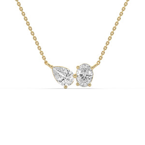 Brillante Colgante de Diamante Cultivado en Laboratorio de 2 Quilates con Corte Pera para Mujer, Plata 925, Oro, Lujo, Certificado IGI, Estilo Único, Ligero - Product Image 5