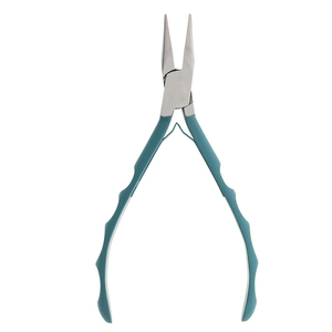 Pince à bec plat fantaisie pour bijoux, outil à main, pince à pointe arrondie en acier inoxydable pour la mise en forme de bijoux, pour professionnels - Product Image 4
