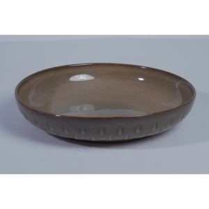 Customized Eco-Friendly Stoneware Ceramic Bowl Green Glaze Semi-Handmade Tableware Design Stackable <b>Boxed</b> <b>for</b> <b>Present</b> Giving - Product Image 3