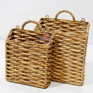 Porte-revues élégant en rotin naturel d'Artex Dong Thap Factory Organisateur fait main pour hôtels et usage domestique - Product Image 1