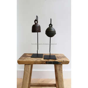 Ornements de noël décor à la maison Table cloches décoratives rustique ferme Style Vintage Jingle et indien harmonie cloche cadeaux ensembles - Product Image 1