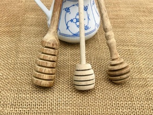 Cuillère à miel en bois avec finition polie miroir pour le camping et la distribution de miel naturel - Product Image 6