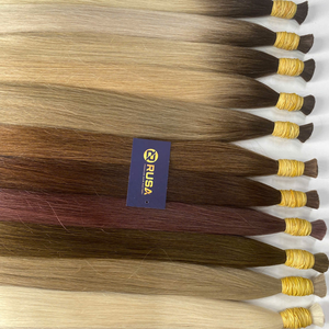 Cheveux humains bruts vietnamiens 100% naturels, super double drawn, cuticules alignées, vente en gros - Product Image 4