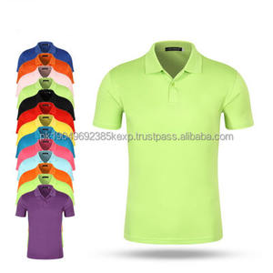 Polo blanc uni pour homme, 100% polyester, design personnalisé, pour la campagne électorale - Product Image 1