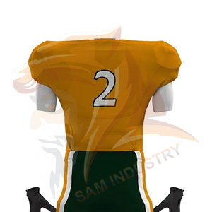 Ventes en gros de tenues de football américain à prix avantageux, ensemble personnalisé sublimé, uniforme de football américain de haute qualité - Product Image 6