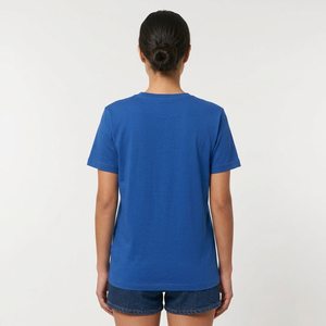 T-shirts pour femmes 100% coton, manches courtes, couleur bleu royal, t-shirt pour femme, hauts pour femmes, t-shirt pour femme - Product Image 2