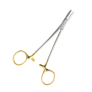 Portaagujas Manual TC Mayo Hegar Premium de 12 cm, Reutilizable, de Acero Inoxidable, Juego de Instrumentos Quirúrgicos Ariston International - Product Image 1
