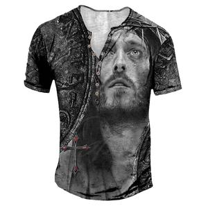 T-shirt pour homme, style streetwear, 100% coton jersey, manches courtes, coupe classique, respirant, séchage rapide, anti-boulochage, écologique, uni - Product Image 4