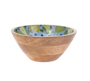Hermoso Tazón de Madera Esmaltada para el Hogar, Restaurante, Hotel, Cafetería, Servicio de Alimentos, Vajilla Decorativa - Product Image 3