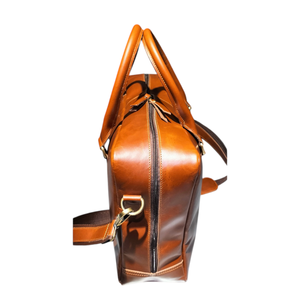 Bolsos para portátil de cuero genuino con logotipo personalizado de la mejor calidad, bolso de cuero elegante y a la moda para hombre, paquete al por mayor de cuero genuino - Product Image 4