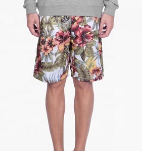 Pantalones Cortos Deportivos de Malla Sublimados con Estampado Floral y Logotipo Personalizado al por Mayor, para Baloncesto, Verano, Gimnasio, Hombre - Product Image 3