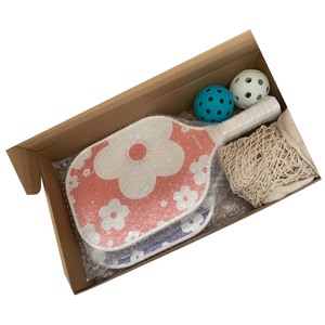 Pagaie de Pickleball Unibody en mousse de surface tissée en fibre de carbone et titane - Product Image 1