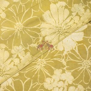 ผ้าพิมพ์ลายดอกไม้ด้วยมือ ย้อมสีธรรมชาติ วัสดุสิ่งทอจากอินเดีย สำหรับทำชุดเดรส คุร์ติ งานควิลท์ และของตกแต่งบ้าน - Product Image 5