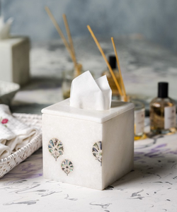 New Arrival Modern Eco-Friendly <b>Marble</b> Tissue Box Cover Luxury Rectangular Tissue Holder Home Decor - Product Image 3