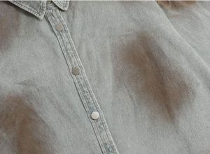 Men Denim Shirts Classic Casual Cotton Button Front Shirt <b>Soft</b> Comfortable Long Sleeve Winter Breathable Eco-Friendly Loose Fit - Product Image 6
