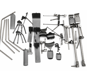 Ensemble complet de rétracteurs chirurgicaux Thompson pour la transplantation abdominal et hépatique, certifié CE - Product Image 1