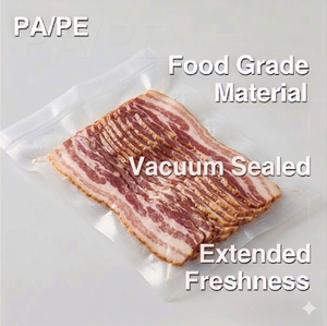 ถุงบรรจุภัณฑ์พลาสติกสุญญากาศสำหรับอาหารแช่แข็ง OEM ODM ผลิตจาก PA PE โดยผู้ผลิตเพื่อการส่งออก - Product Image 1