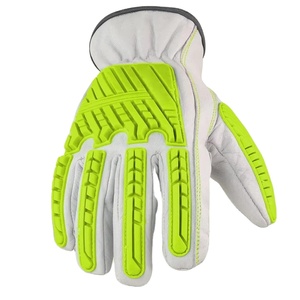 Guantes DE TRABAJO antideslizantes Premium TPR HPPE resistentes a cortes antiimpactos antiaplastamiento para ciclismo de rescate mecánico - Product Image 3