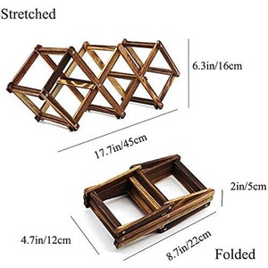 ที่วางขวดไวน์ทองเหลืองแบบตั้งพื้น 9 ขวด ขายส่งอินเดีย - Product Image 3