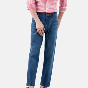 Pantalones Vaqueros para Hombre, Nueva Llegada, Color Azul, Material Denim, Corte Slim Fit, Jeans Personalizados, Servicio OEM - Product Image 3