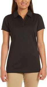 Camiseta de golf para mujer 2026 con cuello en V, lisa, de verano, informal, de media manga, ligera y transpirable, tipo polo. - Product Image 2