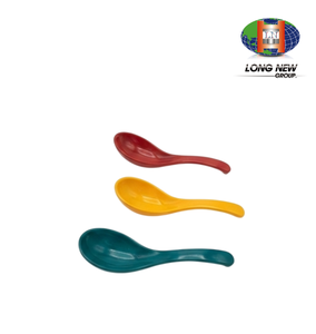 Cuillère à soupe en plastique PET LONGNEW OEM |   Vaisselle asiatique réutilisable de qualité alimentaire pour la maison et les restaurants - Product Image 5