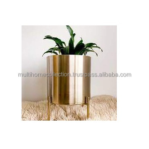 Indoor Outdoor <b>Planter</b> Flower <b>Stand</b> for Living Room and Outdoor Fashionable Design Metal <b>Planters</b> and Pots Multiple Use - Product Image 6