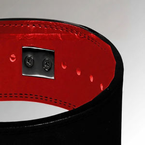 เข็มขัดยกน้ำหนักหนังแท้ ราคาคุ้มค่า ขนาด 10 มม. เข็มขัดพยุงหลังสำหรับยกน้ำหนักและเพาเวอร์ลิฟติ้ง - Product Image 5