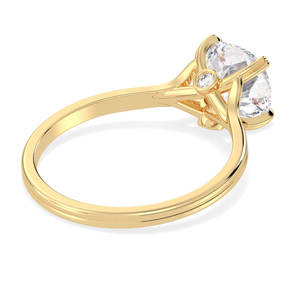 Anillo de Compromiso REYES con Diamante Cultivado en Laboratorio de 1.82 Quilates, Chapado en Rodio y Oro Amarillo de 14K/18K, Precio al por Mayor - Product Image 4