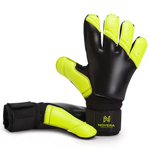 Gants de gardien de but de football professionnels confortables, respirants, durables, en cuir, antidérapants, imperméables - Product Image 2