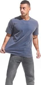 Camiseta de Cuello Redondo de Algodón para Hombre al por Mayor, con Logotipo Personalizado Impreso, Informal, de Manga Corta, Suave y Cómoda, para Uso Diario - Product Image 5