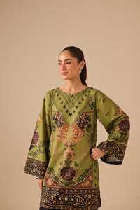 Elegante Colección de Ropa Estampada para Mujer, Estilo Indio y Pakistaní, con Algodón Suave, Traje de 2 Piezas, Vestido de Verano para Uso Diario - Product Image 3