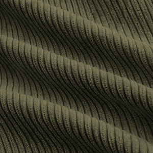 Pantalones de pana de cintura alta y pierna ancha personalizados para mujer, pantalones de terciopelo grueso de ajuste holgado, pantalones casuales de pierna recta al por mayor - Product Image 5