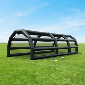 Carpa Arqueada Inflable con Malla Protectora, Túnel Portátil para Exteriores, Estructura para Cabina de Pintura de Automóviles - Product Image 3