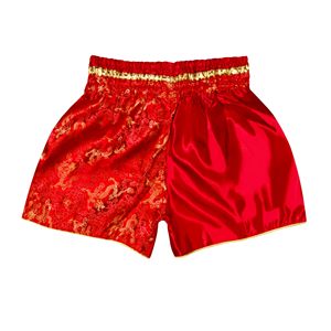Pantalones Cortos de Muay Thai para Hombre, Estampado Satin Warrior, Cintura Elástica, para Entrenamiento en Gimnasio, Kickboxing, Ligeros, Coloridos - Product Image 4