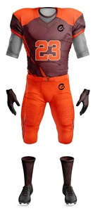 Uniformes de fútbol americano personalizados al por mayor para adultos sublimación personalizada mejor diseño ropa deportiva - Product Image 5