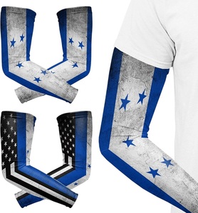 Manchons de Cyclisme Sportifs à Compression Rafraîchissante Anti-UV Personnalisés par Sublimation – Qualité Supérieure, Prix de Gros - Product Image 6