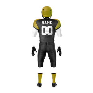 Uniforme de football américain pour adultes, taille adulte, fabriqué en usine, best-seller 2024, dernier design, respirant - Product Image 3