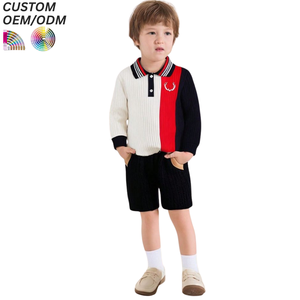 Polo et pantalon de sport en coton à manches courtes pour garçons, séchage rapide, uniforme scolaire pour adultes, fabrication sur mesure, offre ODM - Product Image 5