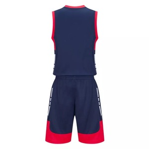 Nouvelle conception d'uniformes de basket-ball pour femmes et hommes, vêtements de sport, ensembles d'uniformes d'équipe de basket-ball avec logo personnalisé - Product Image 3