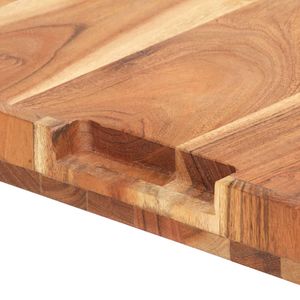 Tagliere in legno massello di Acacia 19.7 \ "x13.8 \" x1.6 \ "-tagliere Premium - Product Image 6