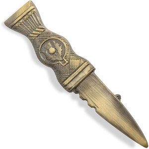 Pin para Kilt con Diseño Celta Escocés de Cabeza de Ciervo, Accesorio de Alta Calidad en Metal para Tartan Clan 2026 - Product Image 1