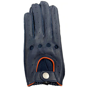 Guantes de cuero genuino de estilo clásico, forrados y cálidos, cómodos y duraderos para uso casual y profesional. - Product Image 2