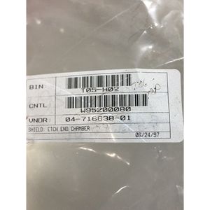NOVELLUS 04-716638-01 SHIELD ETCH END CHAMBER - อุปกรณ์และอะไหล่เซมิคอนดักเตอร์ระดับโลกที่เชื่อถือได้ - Product Image 4
