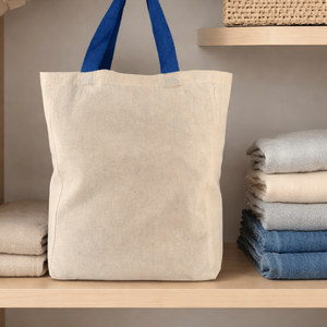 Bolsa de Tela Ecológica Personalizada, de Algodón Reciclado, con Impresión Serigrafiada, para Compras, Almacenamiento, con Logotipo Promocional, para Uso Diario, para Todas las Temporadas - Product Image 4